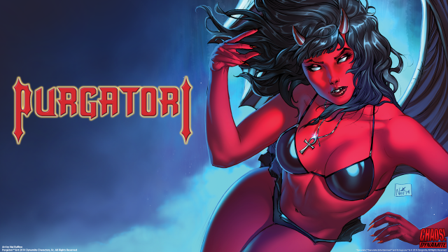 Woman bikini demon shoulder demon free wallpaper for desktop - medium preview image