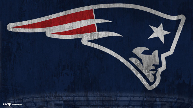 New england football logo blue #4 free wallpaper for desktop - medium preview image