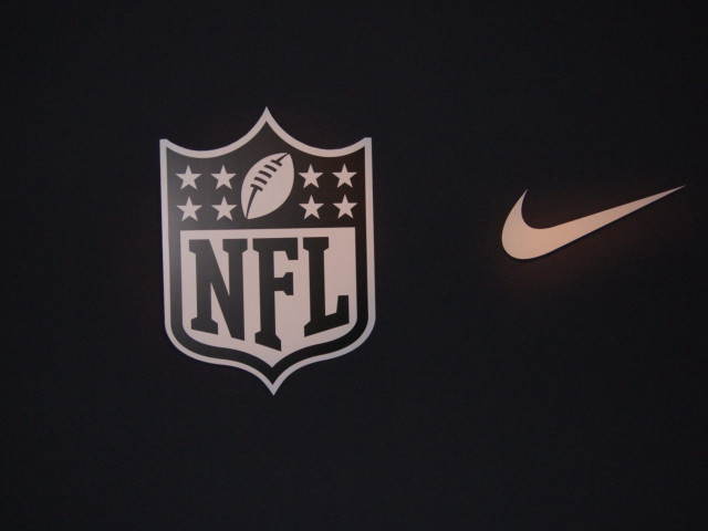 Nike nfl logo stadium wall free wallpaper for desktop - medium preview image