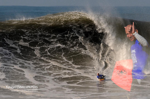 Man riding wave surfboard ocean #26 free wallpaper for desktop - medium preview image