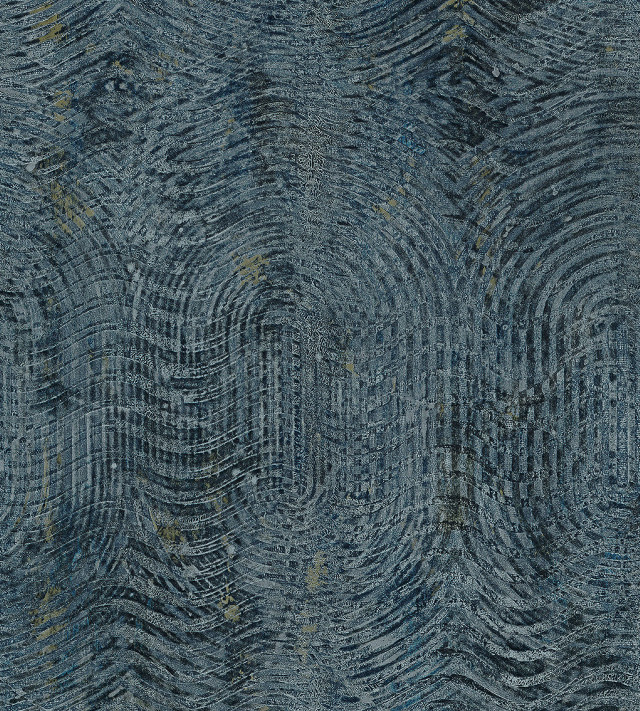 Blue gold wallpaper wavy lines free wallpaper for tablet - medium preview image