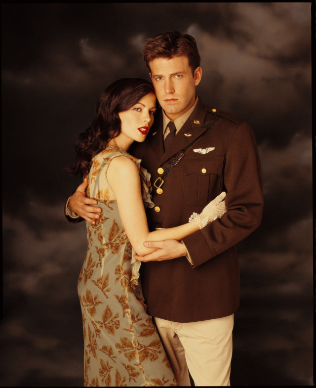 Military couple brown eyes sepia free wallpaper for mobile - medium preview image