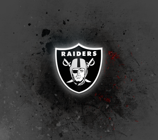 Oakland football wall blood splatters free wallpaper for tablet - medium preview image
