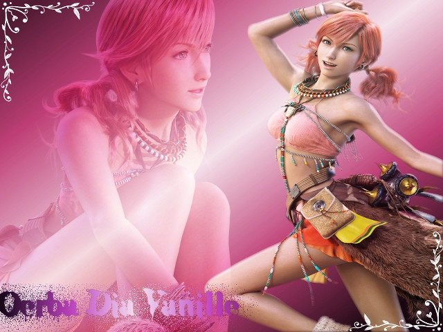 Woman pink hair necklace monkey free wallpaper for desktop - medium preview image