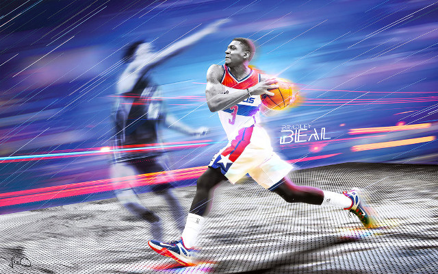 Man holding basketball running another free wallpaper for desktop - medium preview image