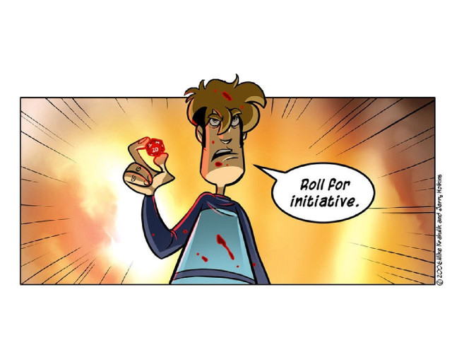 Man pizza comic strip cartoon free wallpaper for desktop - medium preview image