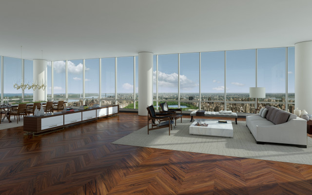 Living room couch table city free wallpaper for desktop - medium preview image