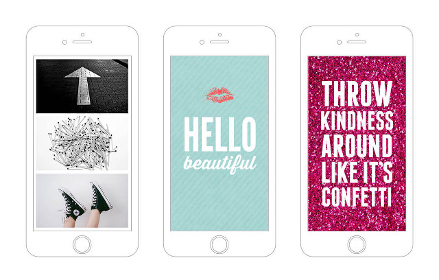 Three cellphones quote hand christmas free wallpaper for desktop - medium preview image