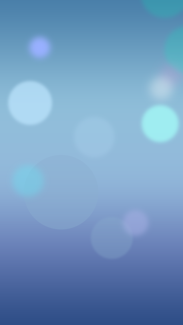 Blurry blue sky white circles free wallpaper for mobile - medium preview image