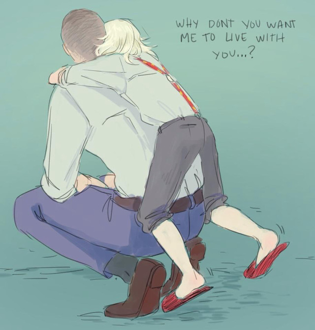 Man woman sitting ground backs free wallpaper for tablet - medium preview image