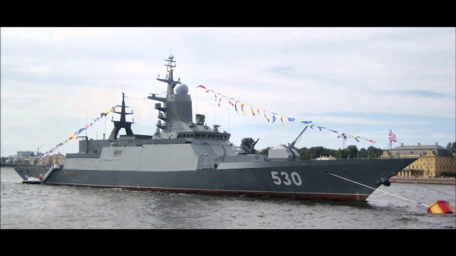 Battleship floating water dock flags free wallpaper for desktop - medium preview image