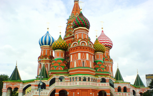 Large building domes clock tower free wallpaper for desktop - medium preview image