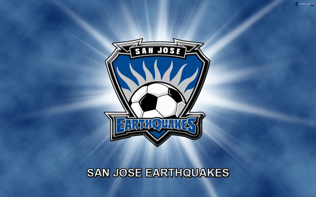 Blue white logo soccer ball free wallpaper for desktop - medium preview image