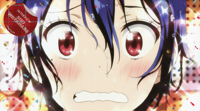 Anime bluehair redeyes sad crying free wallpaper for desktop - medium preview image