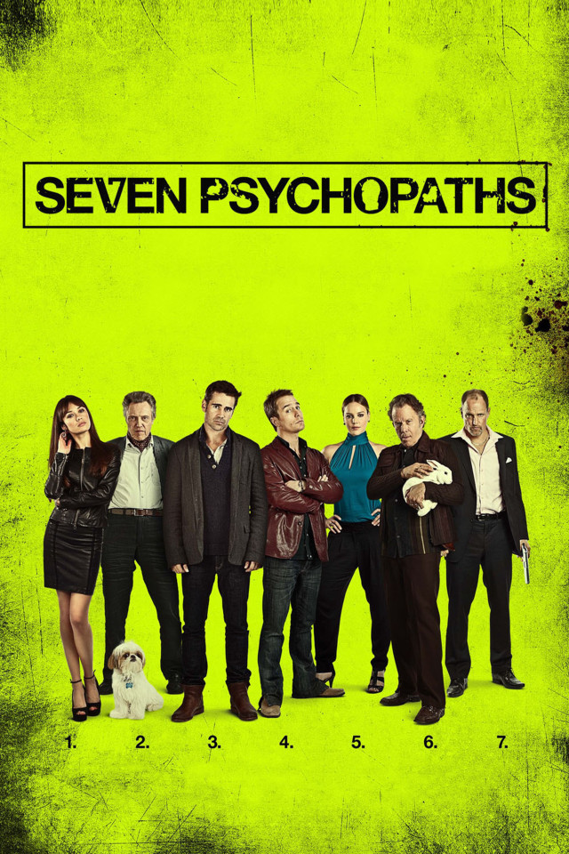 Seven psychopaths group people green free wallpaper for mobile - medium preview image