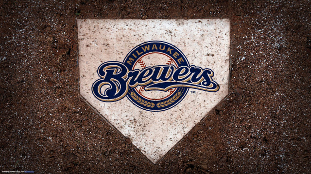 Baseball bat brewers logo dirt free wallpaper for desktop - medium preview image