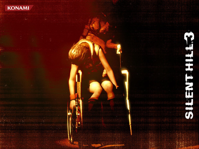 Woman wheelchair broken leg dark free wallpaper for desktop - medium preview image