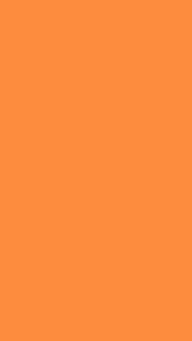 Bright orange background white border free wallpaper for mobile - medium preview image