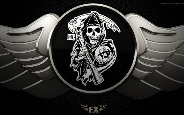 Skull sculler sword black background free wallpaper for desktop - medium preview image