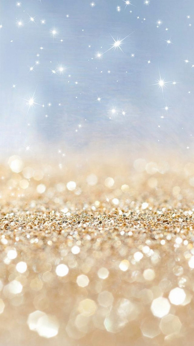 Blurry glittery background stars sky free wallpaper for mobile - medium preview image