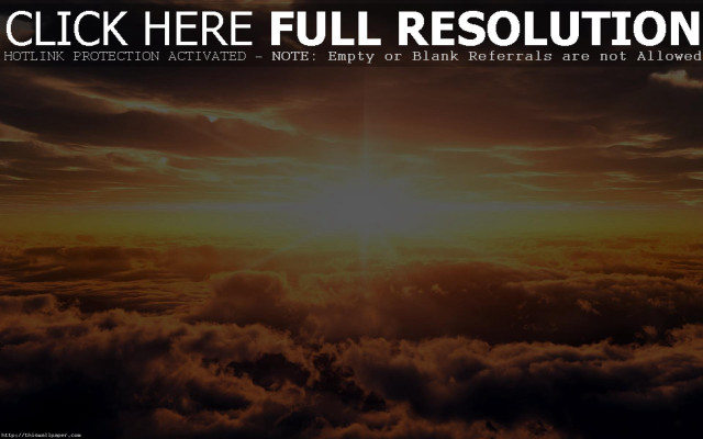 Sunset clouds abstract matte illusionism free wallpaper for desktop - medium preview image