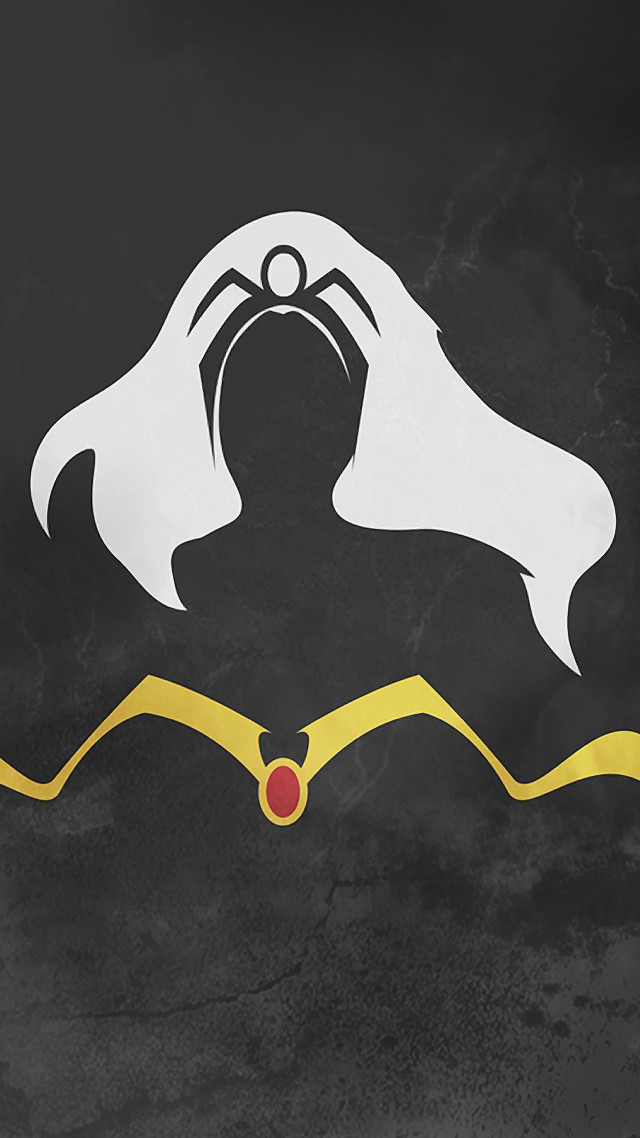 Black white woman yellow ribbon free wallpaper for mobile - medium preview image