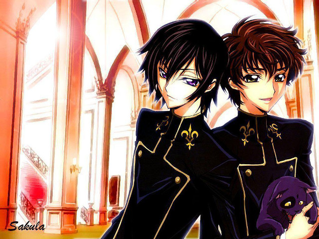 Anime characters cat dog ashford free wallpaper for desktop - medium preview image