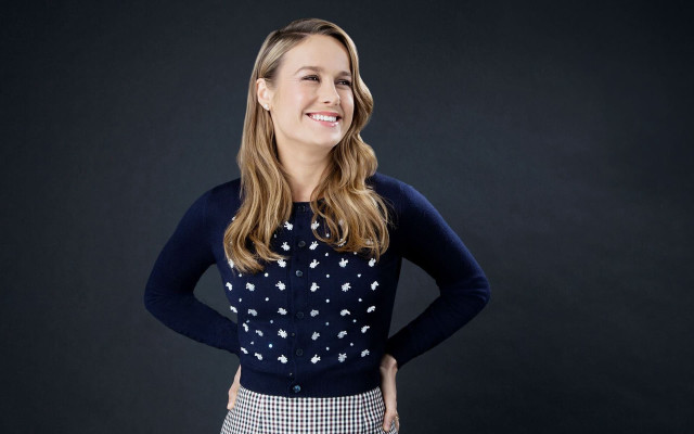 Woman smiling blonde hands on free wallpaper for desktop - medium preview image