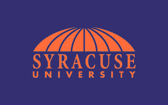 Syracuse university blue orange logo free wallpaper for desktop - medium preview image