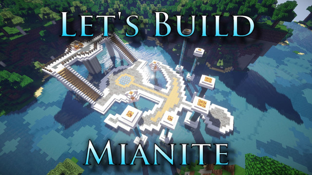 Minecraft map large structure lets free wallpaper for desktop - medium preview image