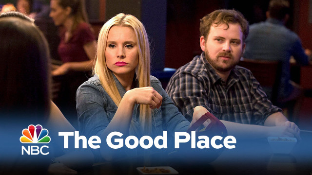 Man woman table tv logo free wallpaper for desktop - medium preview image