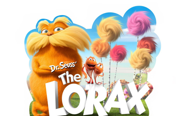 Cartoon character lorax balloons background free wallpaper for desktop - medium preview image