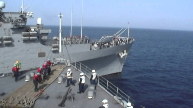 Large ship crowded deck people free wallpaper for desktop - medium preview image