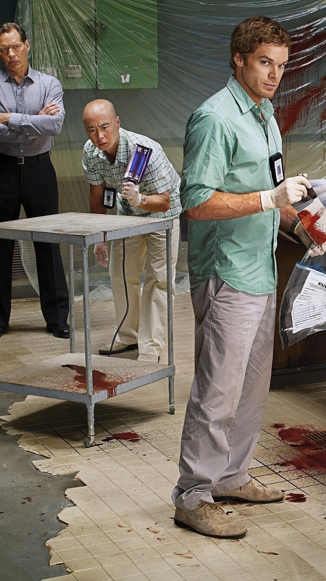 Man blood room table knife free wallpaper for mobile - medium preview image