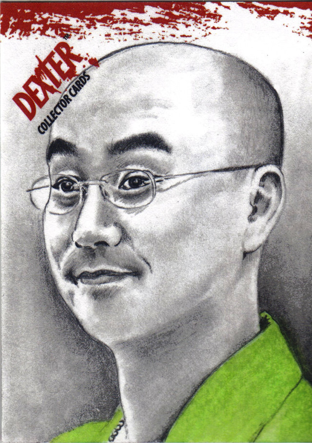 Man glasses green shirt drawing free wallpaper for mobile - medium preview image