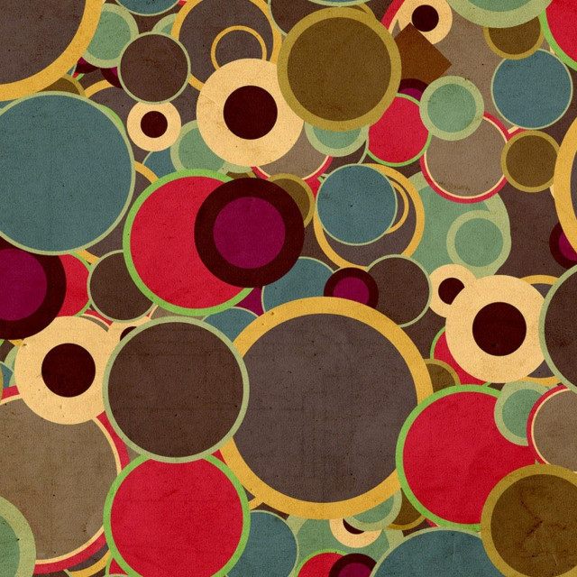 Colorful background circles pattern design free wallpaper for tablet - medium preview image