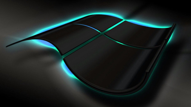 Black blue computer mouse glowing free wallpaper for desktop - medium preview image