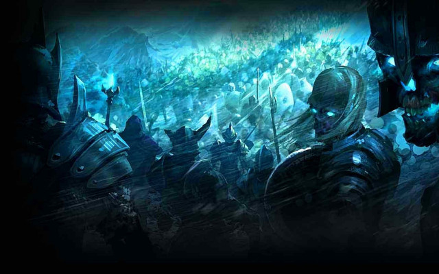 Knights crowd armor helmets standing free wallpaper for desktop - medium preview image