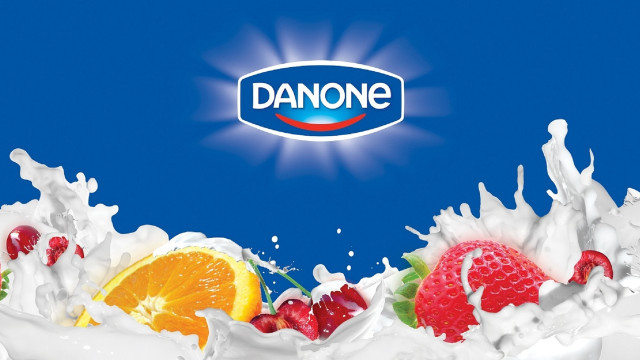 Fruit milk splashing danone image free wallpaper for desktop - medium preview image
