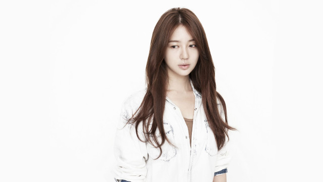 Woman long hair white background #2 free wallpaper for desktop - medium preview image