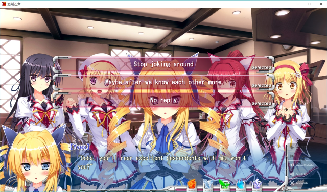 Anime girls room windows group free wallpaper for desktop - medium preview image