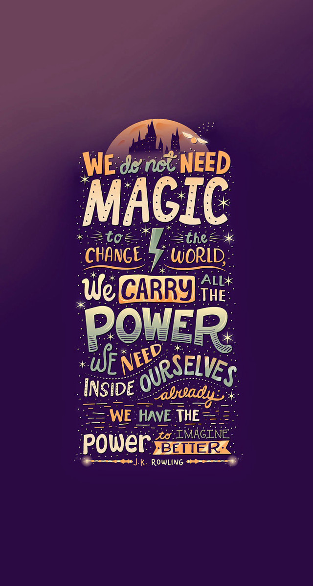 We are not magic poster free wallpaper for mobile - medium preview image