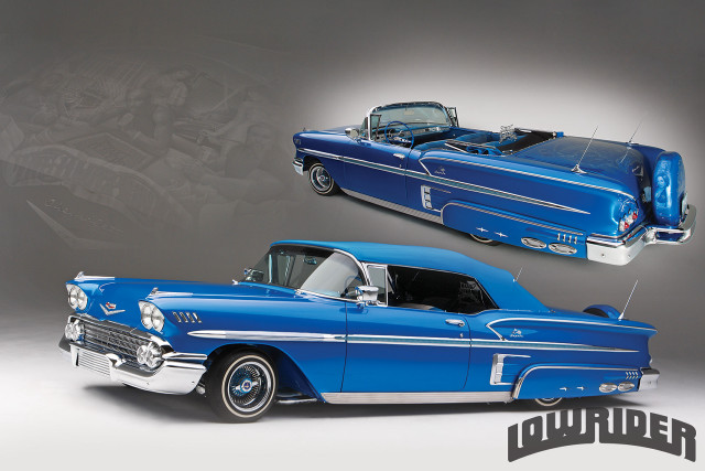 Blue car hood up hood free wallpaper for desktop - medium preview image