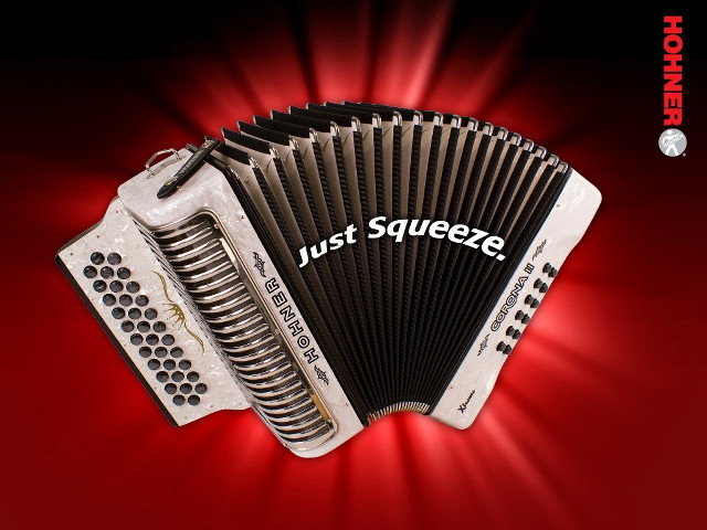 Accordion red background just squeeze free wallpaper for desktop - medium preview image