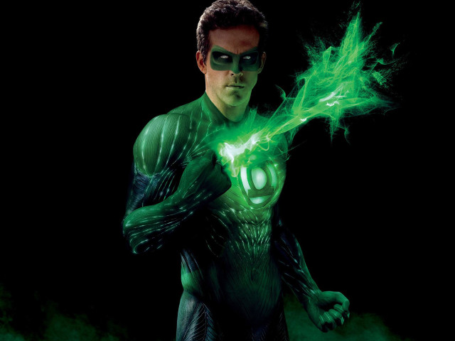Man green lantern costume green free wallpaper for desktop - medium preview image