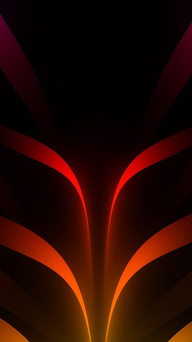 Black orange abstract background red free wallpaper for mobile - medium preview image