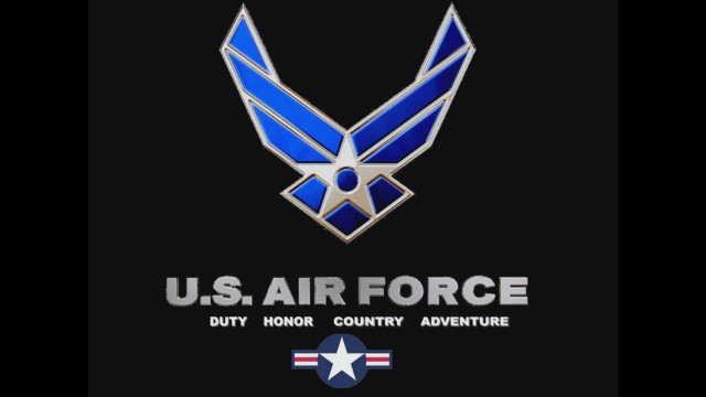 Us air force emblem duty free wallpaper for desktop - medium preview image