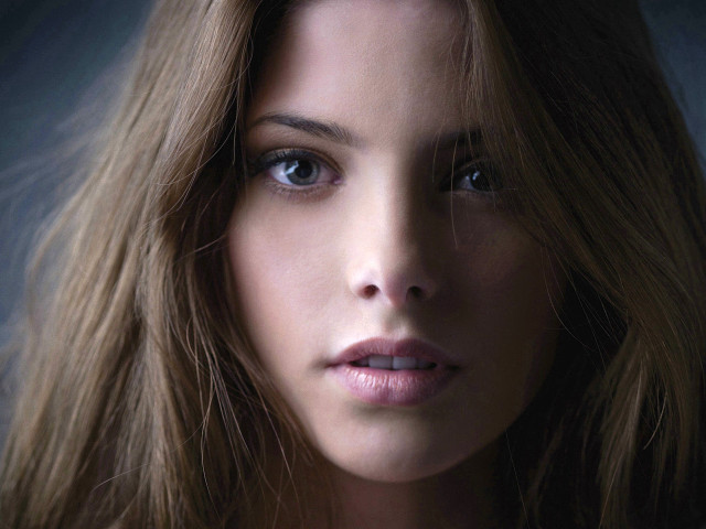 Woman long hair blue eyes #54 free wallpaper for desktop - medium preview image