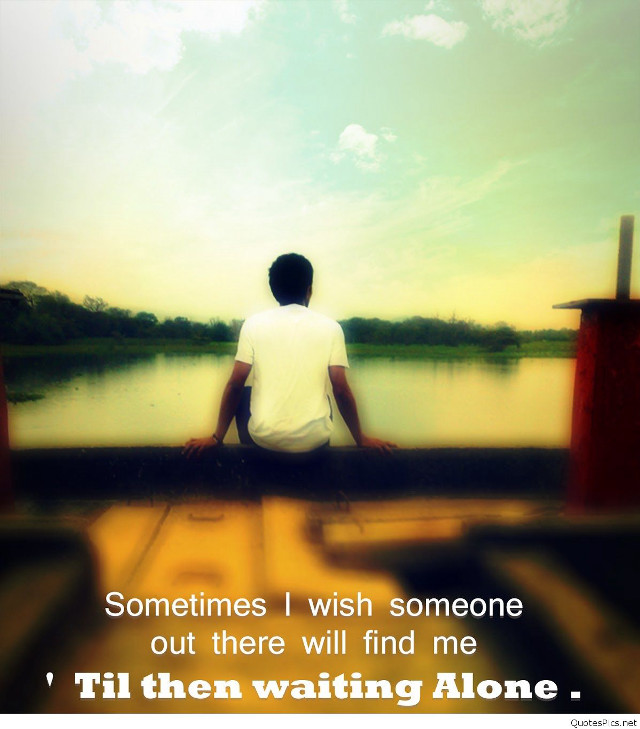 Man sitting dock quote romanticism free wallpaper for tablet - medium preview image