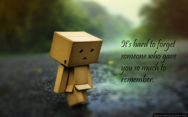 Cardboard toy sad face rain free wallpaper for desktop - medium preview image